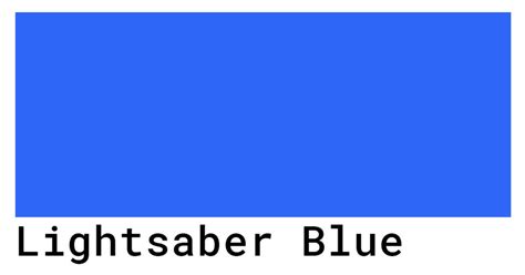 Lightsaber Blue Color Codes The Hex Rgb And Cmyk Values That You Need