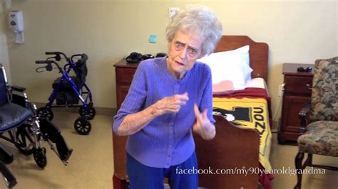 my 90 year old grandma can t keep her down youtube