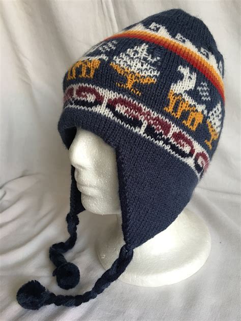 Peruvian Chullo Beanie Hat Etsy Beanie Hats Cool Stuff For Sale