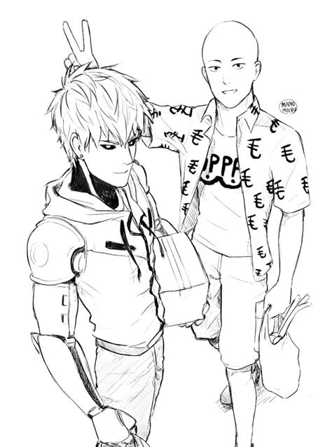 One Punch Man Coloring Pages Vrogue Co