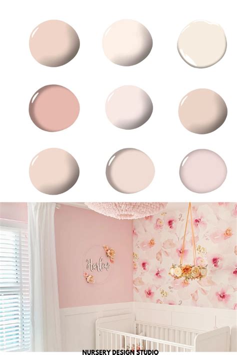 Pink Paint Colors For A Nursery Thats Stylish And Sophisticated