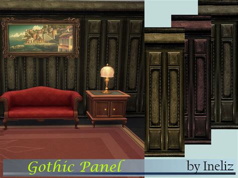The Sims Resource Gothic Panel