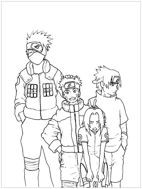 57 Naruto Characters Coloring Pages Best Free Coloring Pages Printable