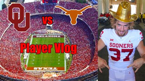 Red River Rivalry Gameday Vlog Oklahoma Vs Texas Largest Comeback