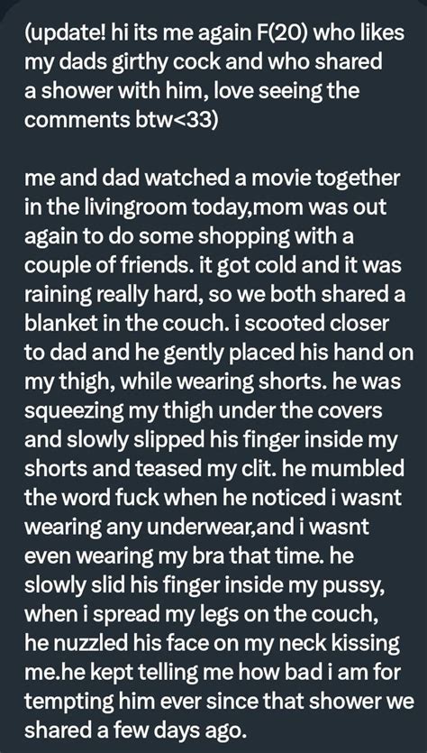 Pervconfession On Twitter She Seduced Her Dad And Got Fucked