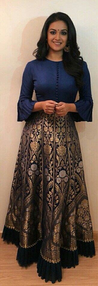 Keerthi Suresh With Images New Designer Dresses
