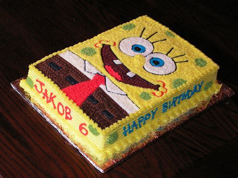 Piece O Cake Spongebob Squarepants Birthday Spongebob Squarepants