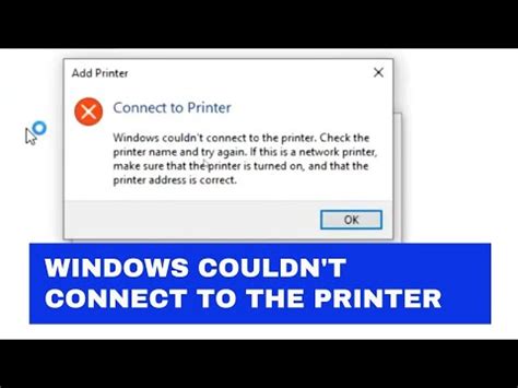 Cara Mengatasi Windows Couldn T Connect To The Printer YouTube