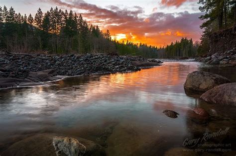 Gary Randall Photography This Is The Upper Sandy River Near Mount Hood