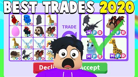 The Best Adopt Me Trades Of 2020 Youtube
