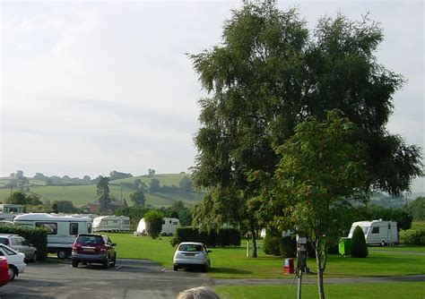 Campsite At Abermule © Penny Mayes Cc By Sa20 Geograph Britain And