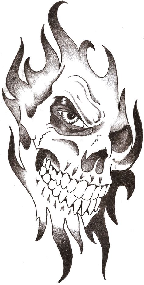 Amazing Pencil Skull Drawings Learn And Share Drawing Portrait With
