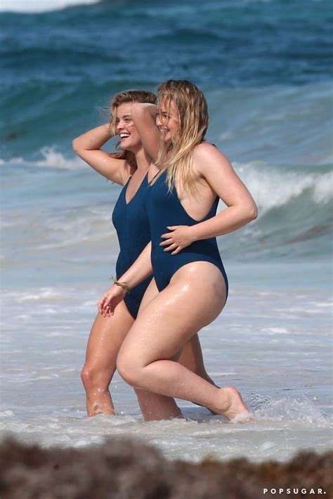 Iskra Lawrence And Nina Agdal Aerie One Piece Swimsuit Popsugar