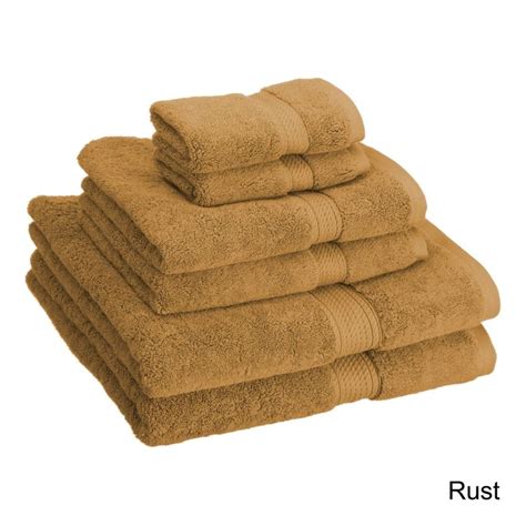 Superior 900 Gsm Egyptian Cotton 6 Piece Towel Set Towel Set Towel
