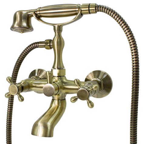 Unterputz armatur badewanne behindertengerechte badewanne. Badewanne Armatur Nostalgie Retro Vintage Kreuzgriff ...