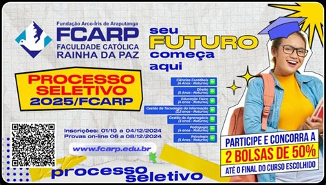 FCARP Abertas as Inscrições para o Processo Seletivo