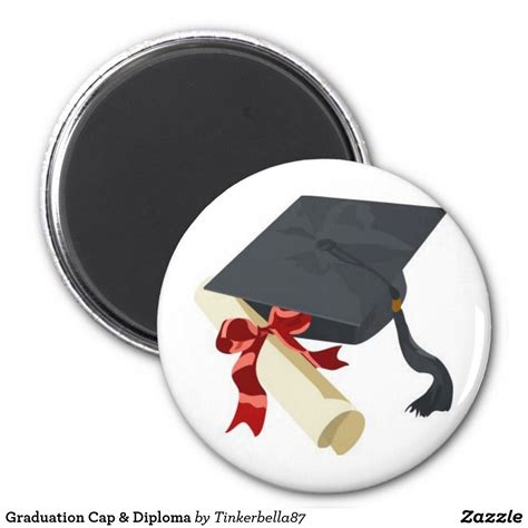 Graduation Cap And Diploma Magnet Graduation Cap Magnets
