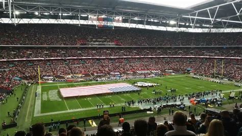 Jacksonville Jaguars Vs Denver Broncos Usa National Anthem At Wembley