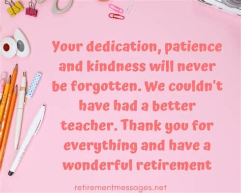 57 Retirement Quotes For Teachers And Mentors Retirement Messages