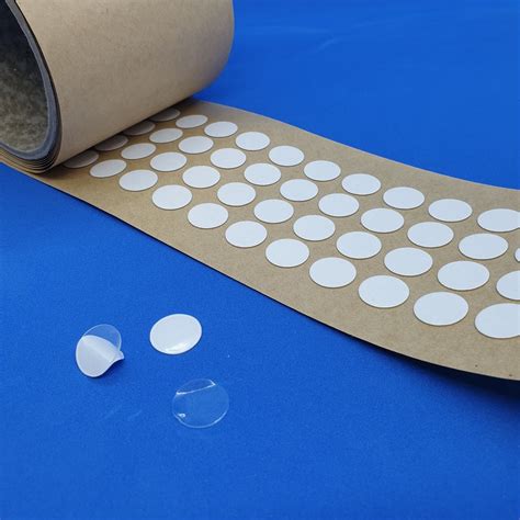Double Sided Transparent Removable Adhesive Gel Dots On Reel Foa4rt15