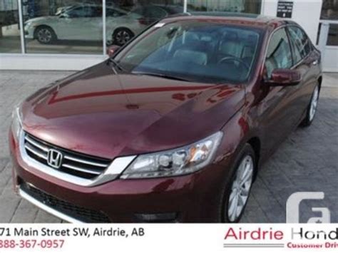 Used 2014 Honda Accord Touring V6 For Sale In Airdrie Alberta