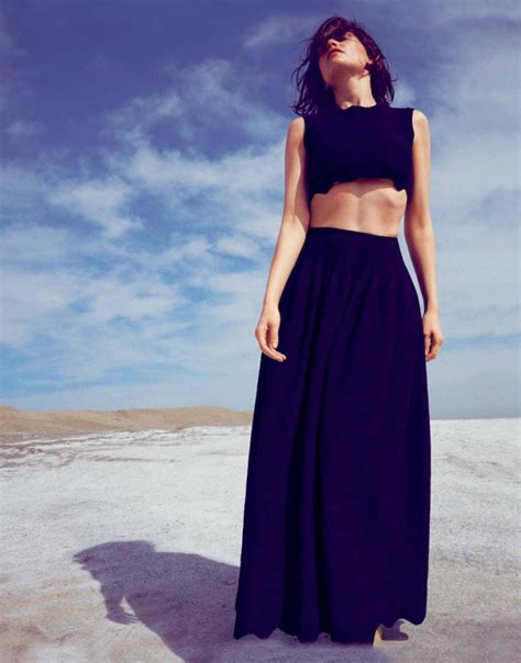 Pas les plages normandes de son enfance, mais en corse, d'où est originaire son père. Laetitia Casta - Marie Claire Magazine France, July 2016 ...