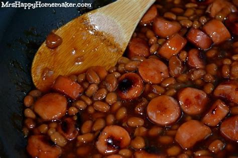 Homemade Beenie Weanies Beanie Weenies Hot Dogs Recipes Beans And
