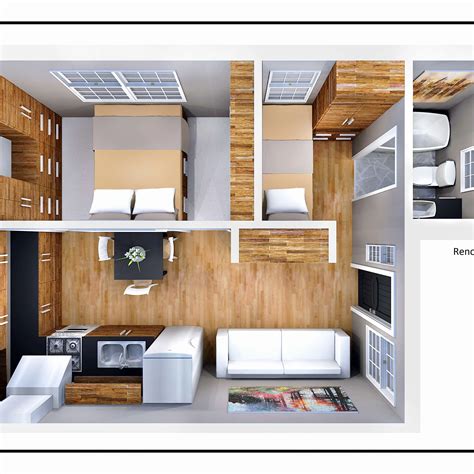 Impressive Studio Apartment Design Ideas 500 Square Feet Pictures