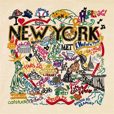 New York City Fine Art Print New York Collection By Catstudio Catstudio