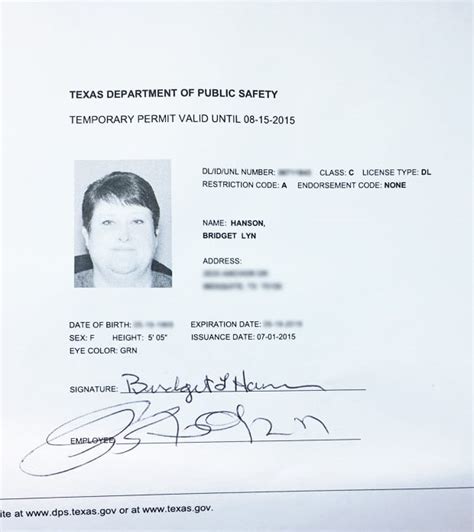 Whats The Font Used On This Temporary Drivers License R
