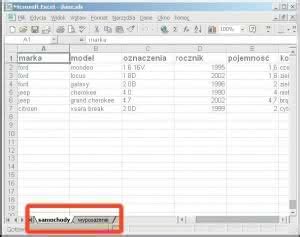 Zapis I Odczyt Arkuszy Kalkulacyjnych Excela W Php Magazyn T