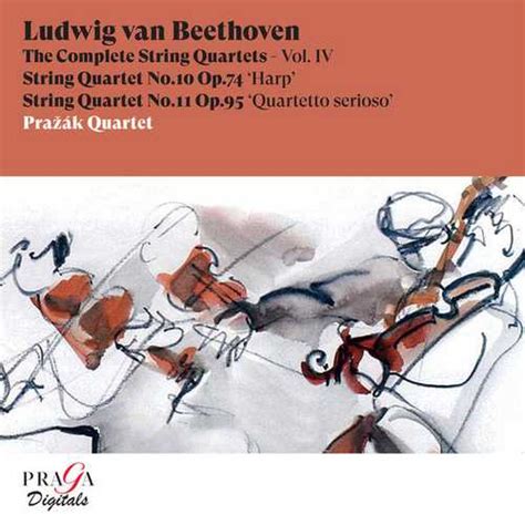 Pražák Quartet Beethoven The Complete String Quartets Vol4 2496