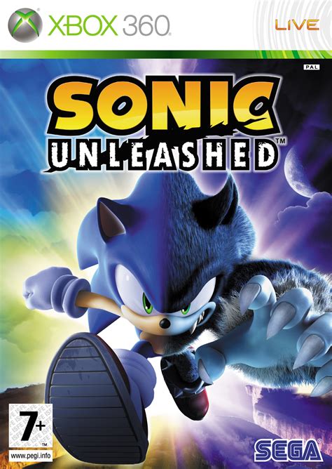 Sonic Unleashed Xbox360 Обложки Gallery Sonic Scanf