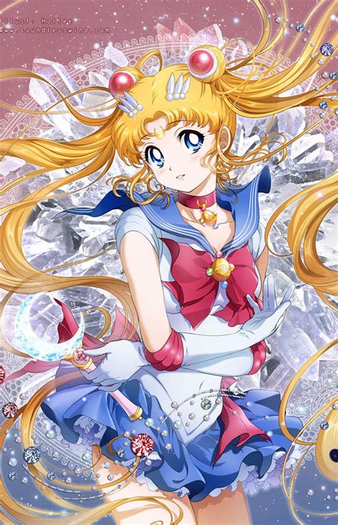 Sailor Moon Fanart By Kaze Hime On Deviantart Sailor Moon Crystal