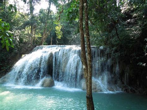 Erawan National Park Hoogtepunt Thailand Rama Tours