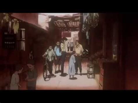 Spike In The Moroccan Street Scene From Cowboy Bebop Movie Knocking