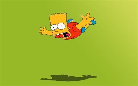 Bart Simpson In The Simpsons Cartoon Show Wallpaper Hd Wallpapers