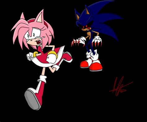 Amy And Sonic Exe By Mellissafox9 On Deviantart