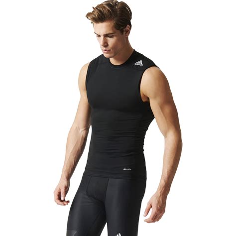 Adidas Techfit Performance Compression Base Layer Sleeveless Training T