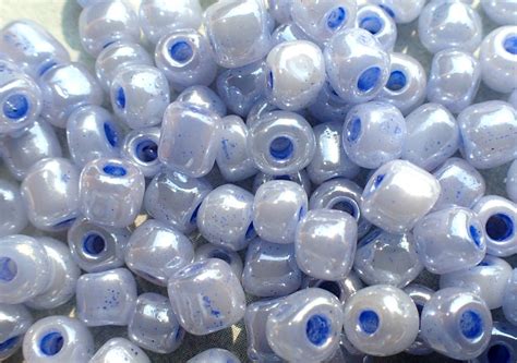 Pale Blue Glass Beads 4mm 200 Spacer Beads