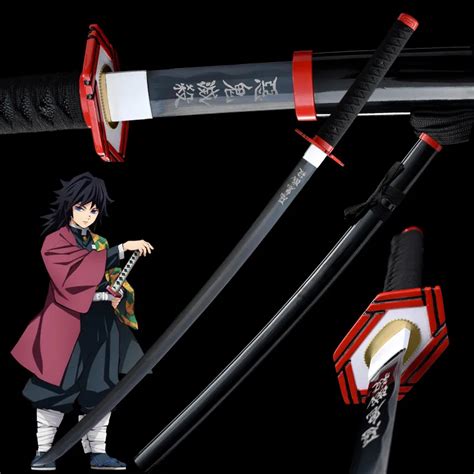Demon Slayer Kimetsu No Yaiba Giyu Tomioka Sword Weapon Japanese Anime