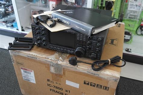 Second Hand Icom Ic 7800 Mkii Hf Base Station Transceiver Radioworld Uk