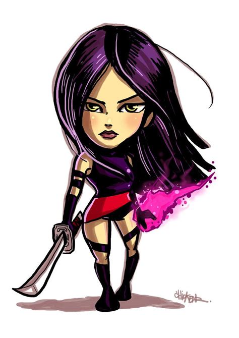 Little Psylocke By Chickenzpunk On Deviantart Psylocke Marvel