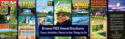 Island Source Free Hawaii Travel Brochures For Activities Adventures