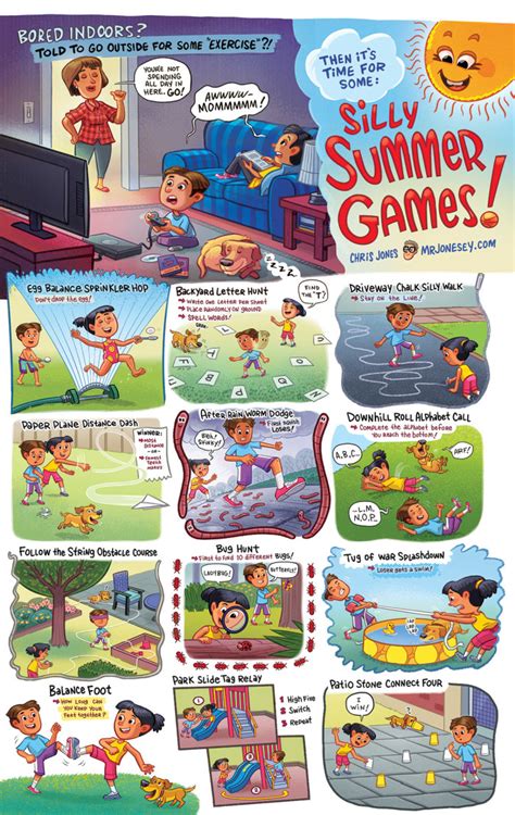 Silly Summer Games By Chris Jones