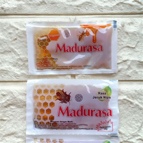 Jual Madurasa Sachet 25gr 20gr Minuman Madu Rasa Jeruk Nipis Original 25g 20g 25gram 20 25 G Gr