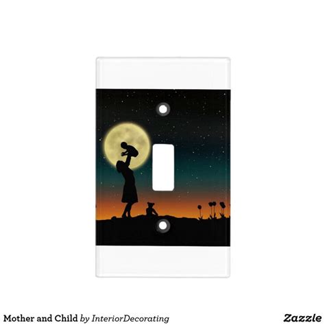 Mother And Child Light Switch Cover Zazzle Light Switch Covers