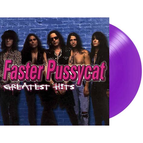 Metal Edge Faster Pussycat Greatest Hits Anniversary Edition Lp Purple Vinyl