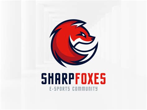 Sharp Fox Logo Template By Alex Broekhuizen On Dribbble