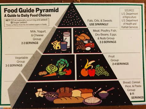 Food Pyramid Foods List